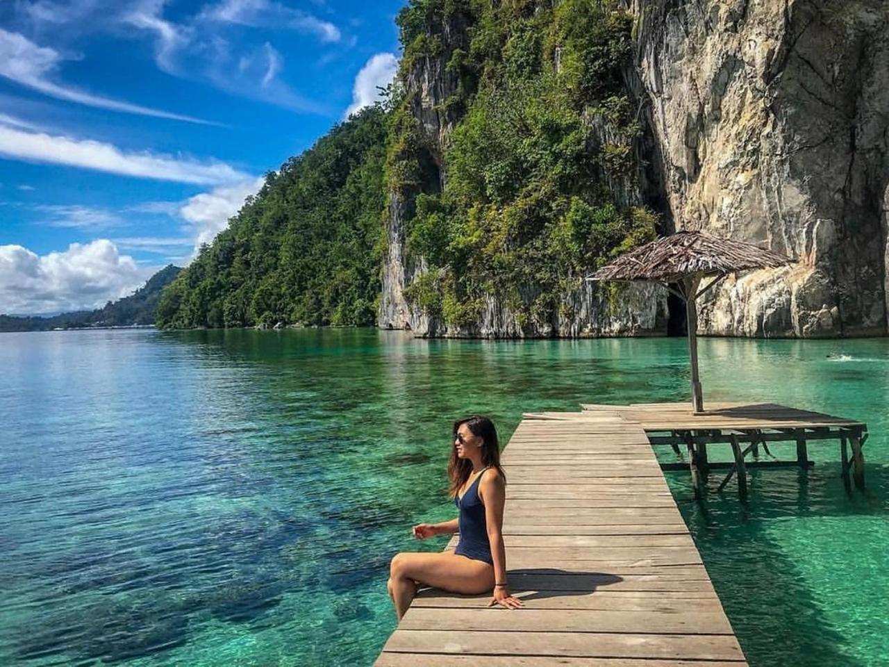 Nusa Nalan Beach Resort Rumah Olat Buitenkant foto